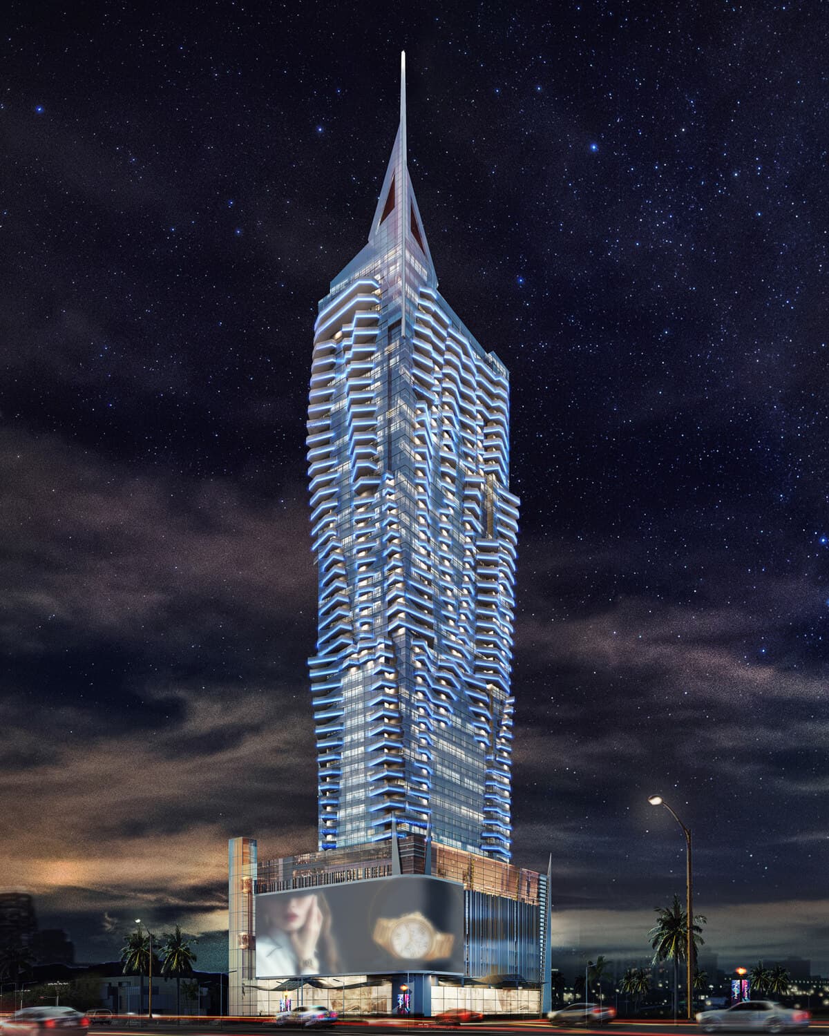 Fairmont Residences Dubai Skyline