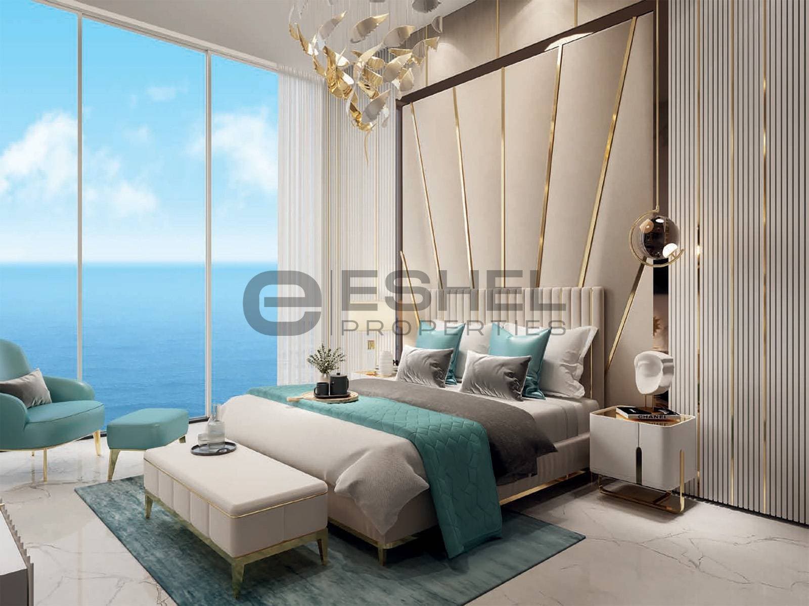 Stunning Sea view | Private Pool | Handover Soon